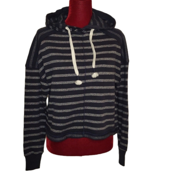 Nautica Navy Seas Summer Hooded Beach Jacket Size: Extra Small. NWT - Picture 1 of 9